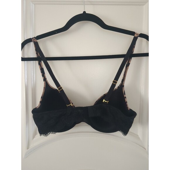 Soma Bra 34C Embraceable Enchanting Lace Demi Animal Print  Underwire - Picture 3 of 5